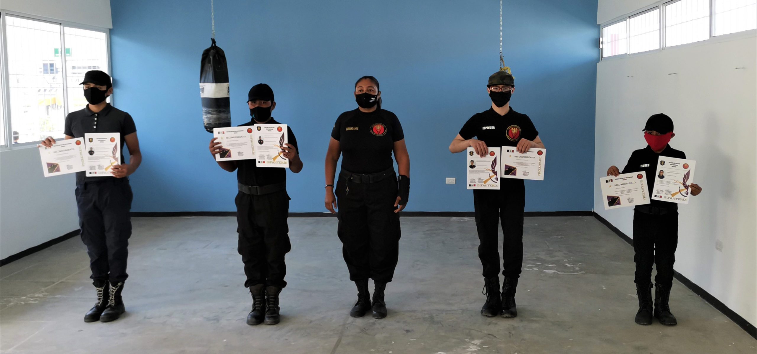 Certifican a cadetes en Portal de San Francisco